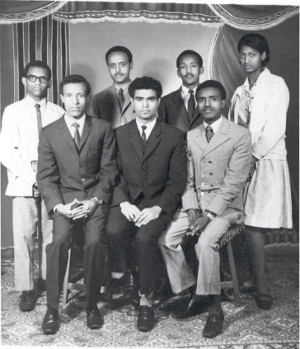 The first Executive Committee of the ENAD in 1970