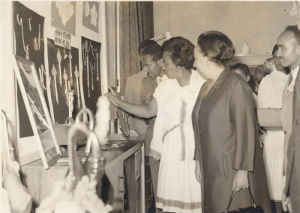 Princess Tenagnework at the ENAD Expo in 1964 E.C.